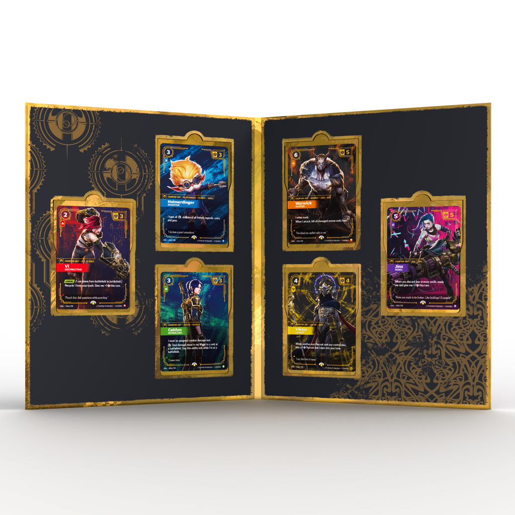 Riftbound Arcane Box Set – Verpackung vorne (weiß/gold)