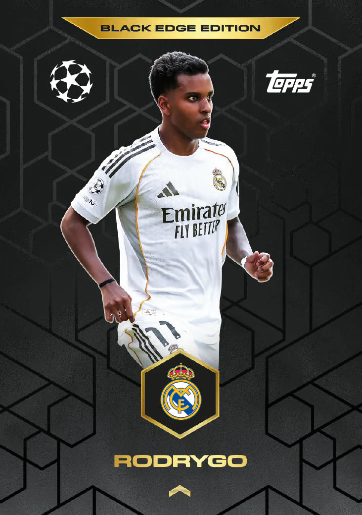 Topps Match Attax 2025/26 – Black Edge Edition: Rodrygo