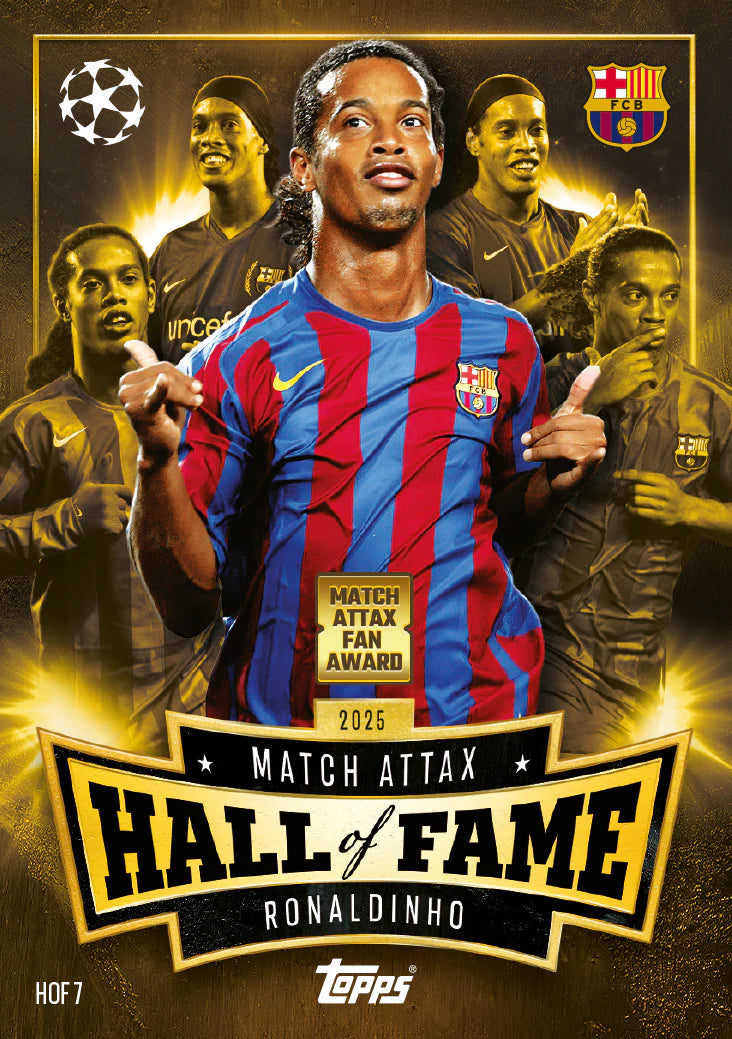 Topps Match Attax 2025/26 – Hall of Fame: Ronaldinho