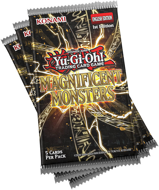 Yu-Gi-Oh! Magnificent Monsters Box (English) - Booster Packs Foil Stack