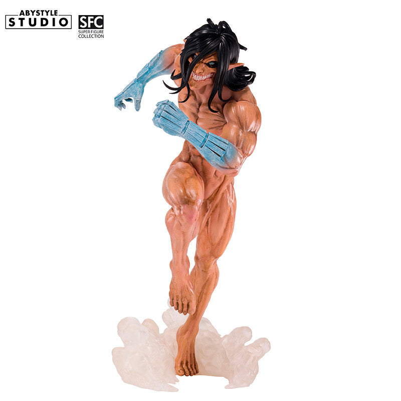 Attack on Titan Eren Titan Form Figur – Frontansicht dynamische Laufpose