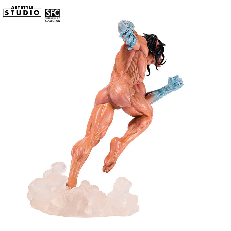 Attack on Titan Eren Titan Form Figur – Rückansicht