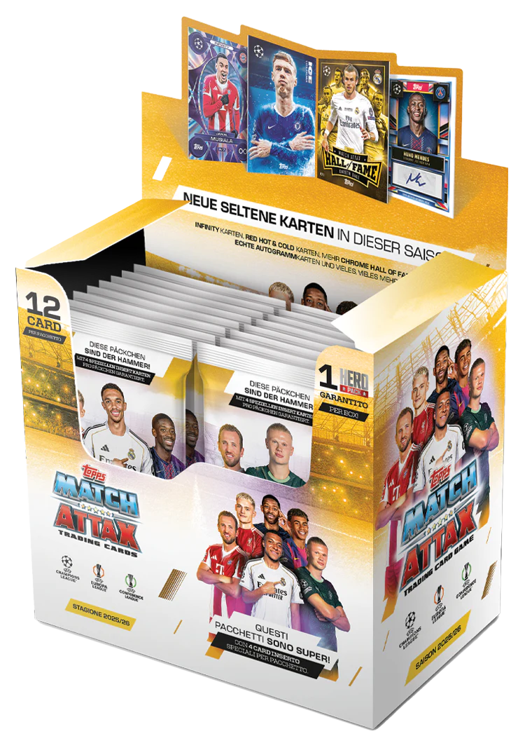 Topps Match Attax 2025/26 – Display Box (Deutsch)