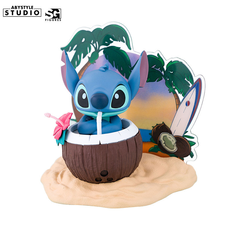 Disney Stitch Coconut Figur – Frontansicht ohne Hintergrund
