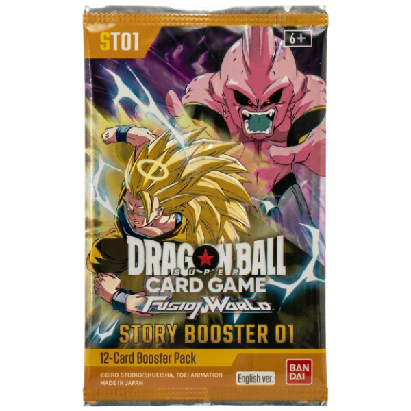 Dragon Ball Super Card Game: Fusion World – Story Booster 01 Display (ST01) (English)