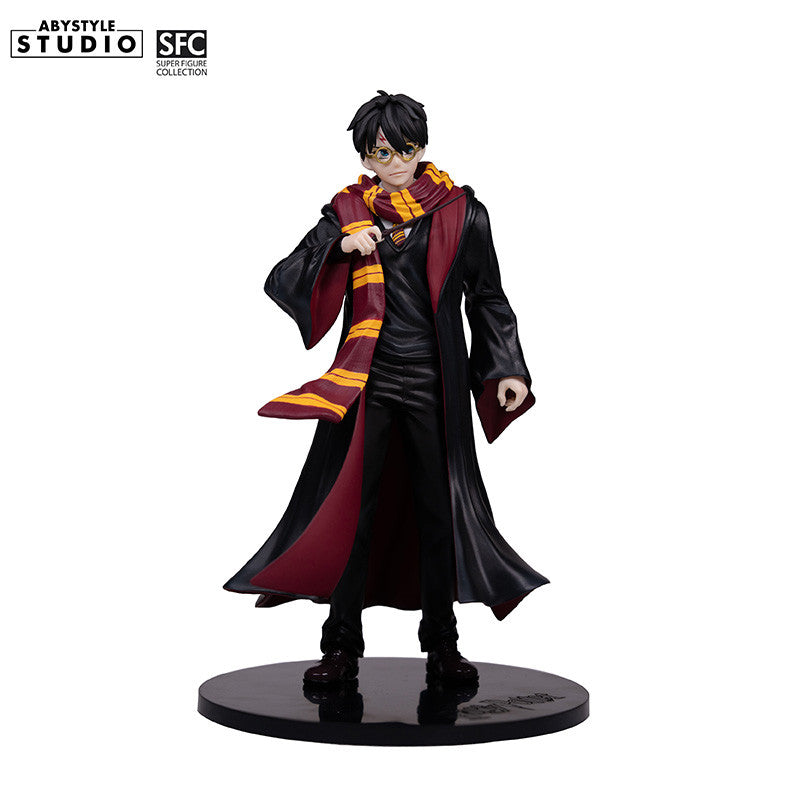 Harry Potter Manga Style Figur – Frontansicht mit Zauberstab