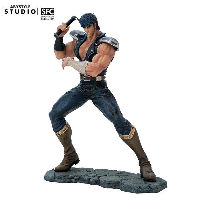 Fist of the North Star Kenshiro Figur – Frontansicht breite Kampfstellung