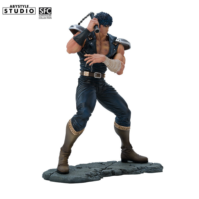 Fist of the North Star Kenshiro Figur – Dreiviertelansicht Kampfpose