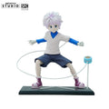 Killua Zoldyck Figur – Frontansicht mit Yo-Yo und Kampf-Base