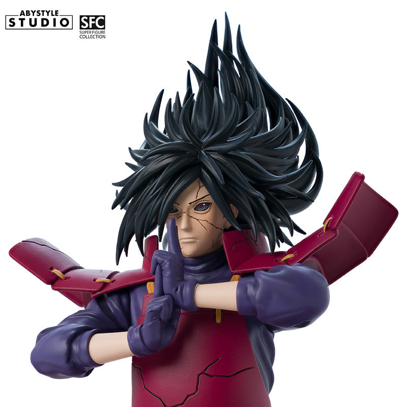 Naruto Shippuden Madara Uchiha Figur – Detailansicht Gesicht mit Sharingan
