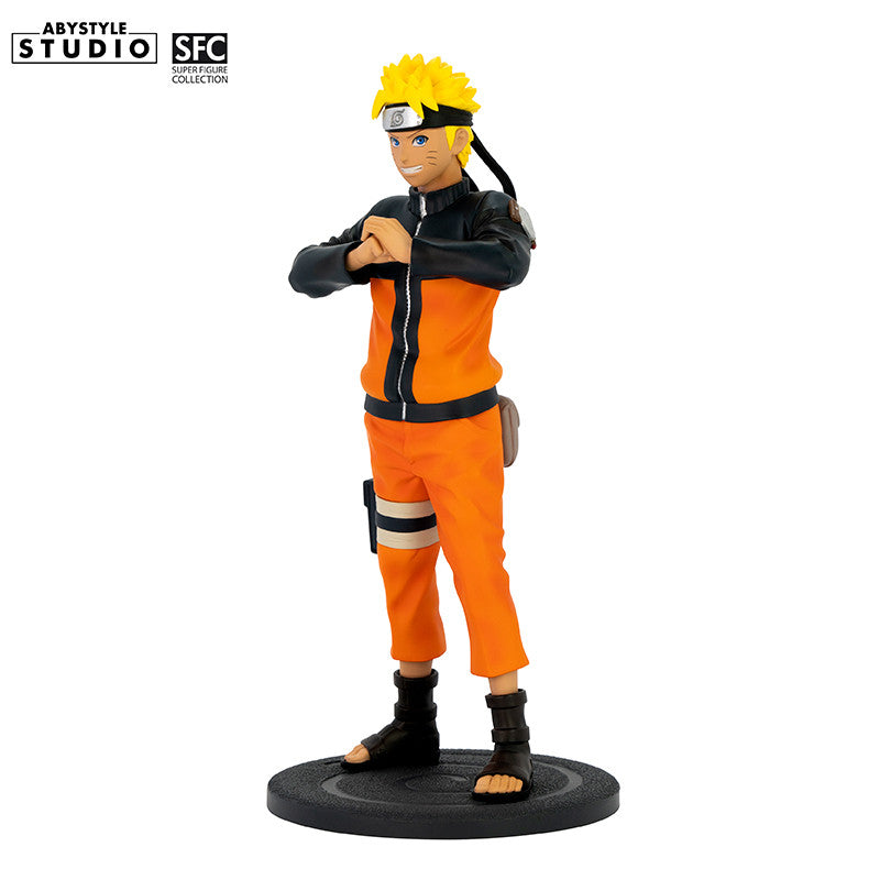 Naruto Shippuden Naruto Uzumaki Figur – Seitenansicht links dynamische Kampfpose