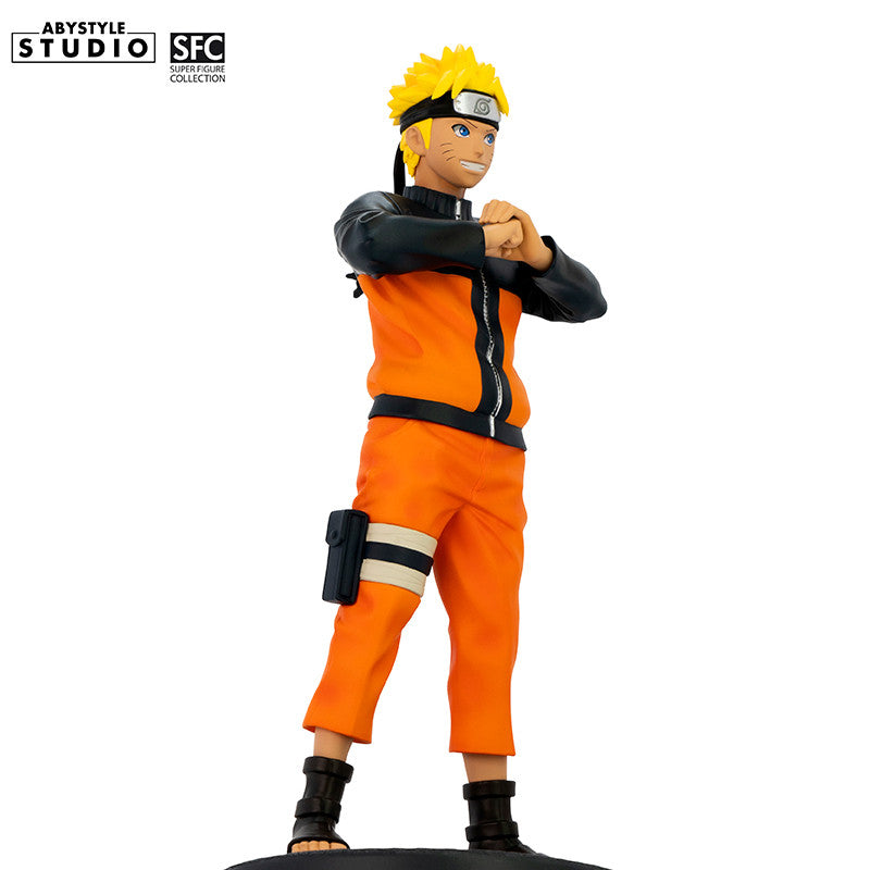 Naruto Shippuden Naruto Uzumaki Figur – Dreiviertelansicht mit Kunai