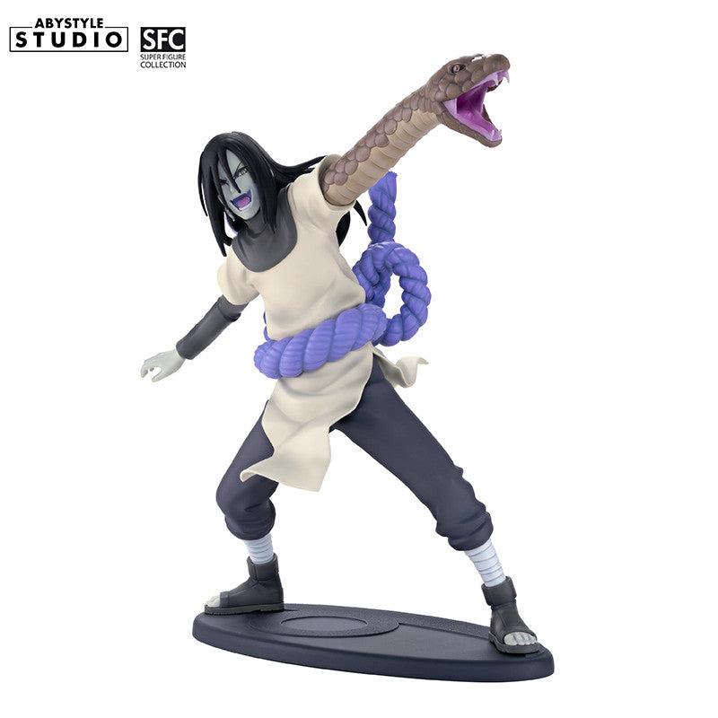 Naruto Shippuden Orochimaru Figur – Frontansicht mit Schlangenarm-Angriff