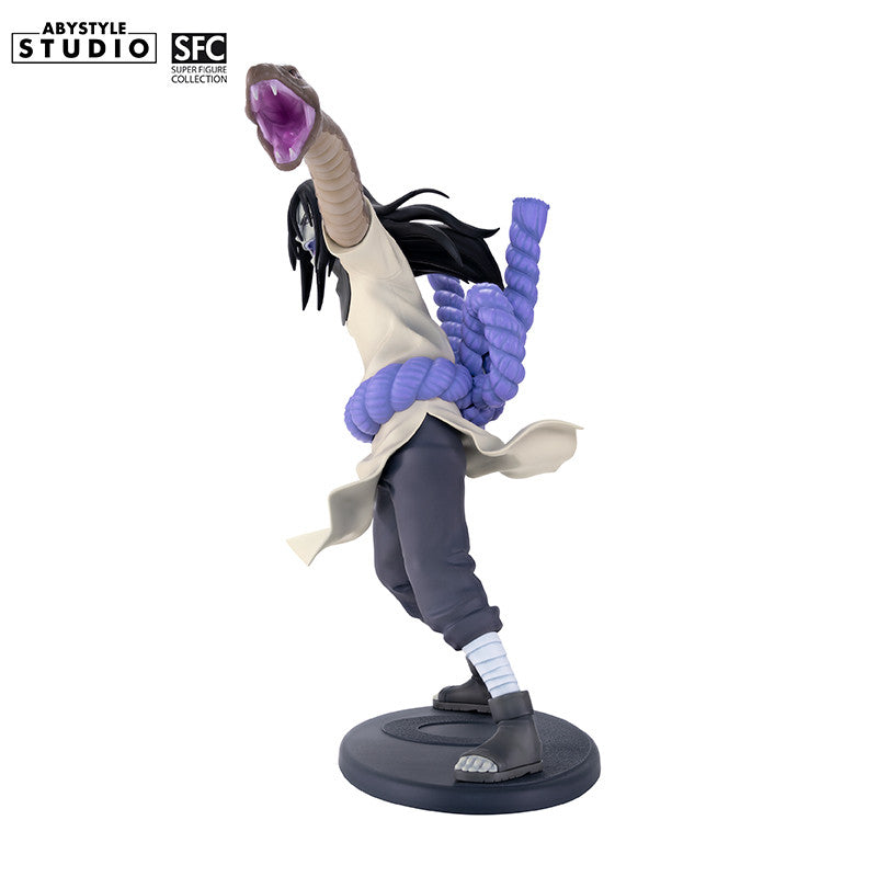 Naruto Shippuden Orochimaru Figur – Seitenansicht dynamische Kampfpose