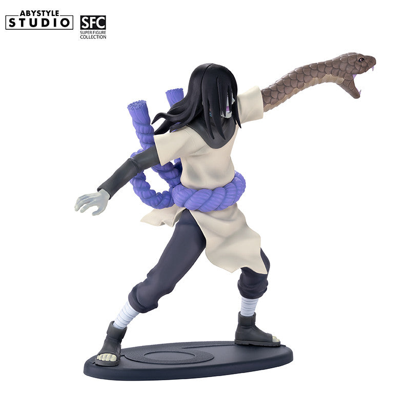 Naruto Shippuden Orochimaru Figur – Seitenansicht Schlange streckt sich aus