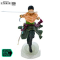 One Piece Roronoa Zoro Glow in the Dark Figur – Drei-Schwerter-Stil Kampfpose