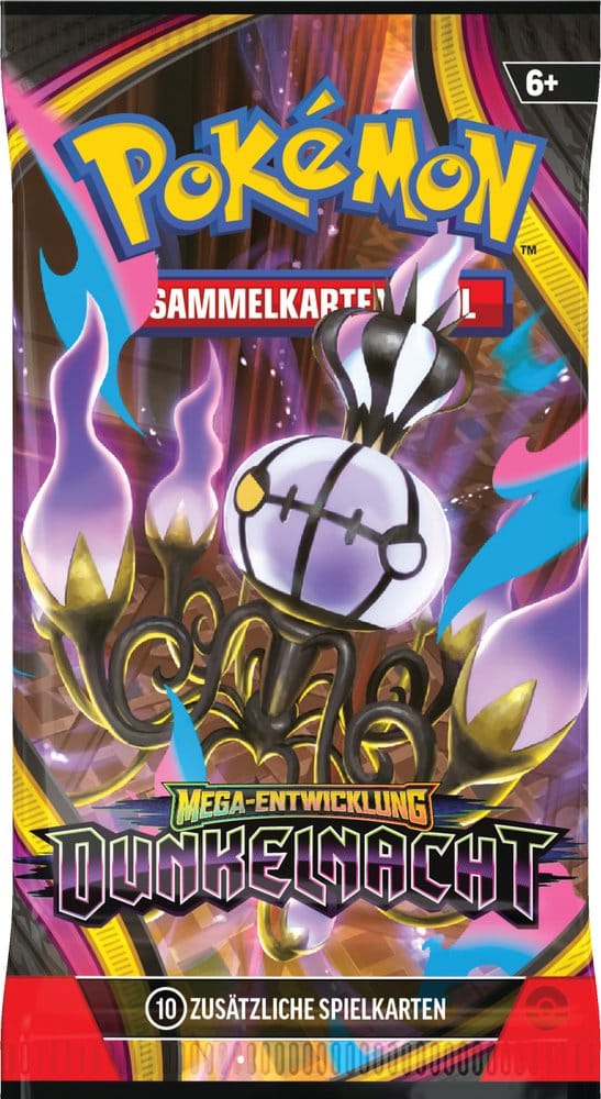 Pokémon Mega-Entwicklung Dunkelnacht – Booster Pack Mega-Zeraora-ex
