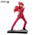 Yu Yu Hakusho Kurama Figur – Frontansicht mit Rose in der Hand, kampfbereite Pose