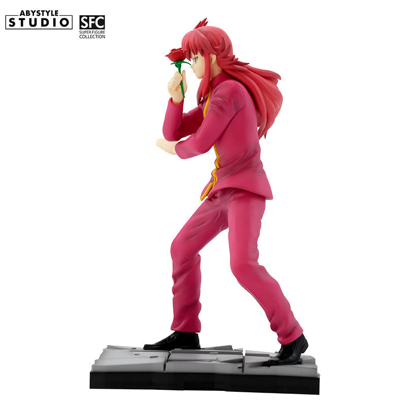 Yu Yu Hakusho Kurama Figur – Seitenansicht links mit wehenden Haaren